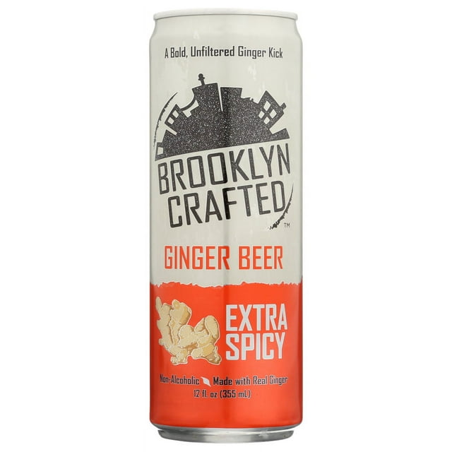 Brooklyn Crafted Ginger Beer Extra Spicy, 12 Fl Oz