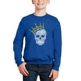 thumbnail image 1 of Brooklyn Crown - Boy's Word Art Crewneck Sweatshirt, 1 of 3