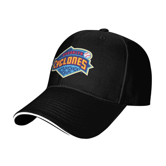Brooklyn Cyclones Casual Sandwich Baseball Cap Adjustable For Men For Women