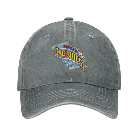 Brooklyn Cyclones Hat Adult Adjustable Classic Washed Casquette Cap Hat Baseball Cap