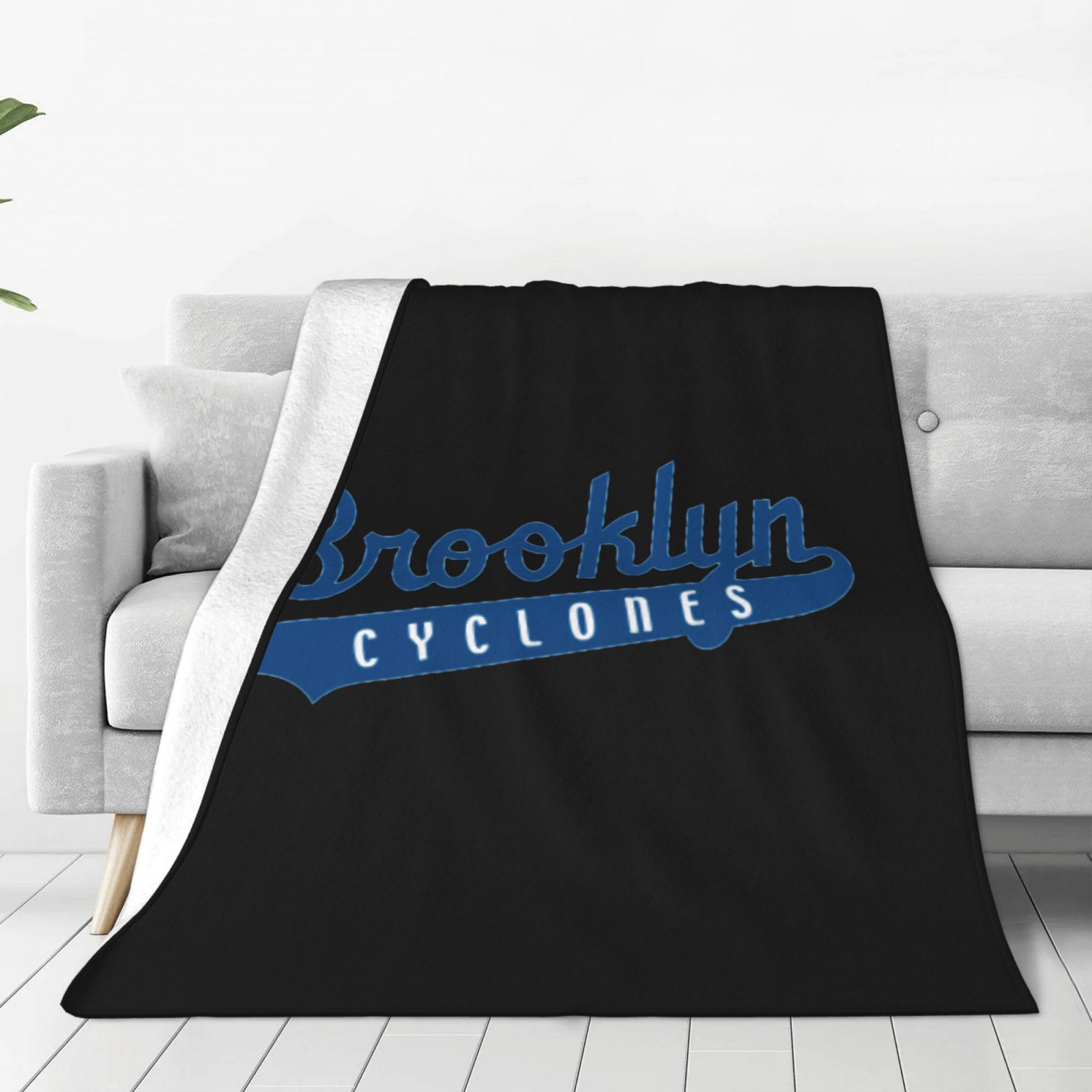 Brooklyn Cyclones Queen Blanket Lightweight Blanket For Bed, Sofa