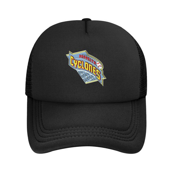 Brooklyn Cyclones Solid Color Lightweight Adult Mesh Baseball Cap