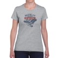 thumbnail image 1 of Brooklyn Denim Logo T-Shirt Women -Image by Shutterstock, Female 4X-Large, 1 of 4