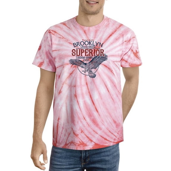 Brooklyn Denim Logo Tie Dye Cyclone Men -Image by Shutterstock, Male Small