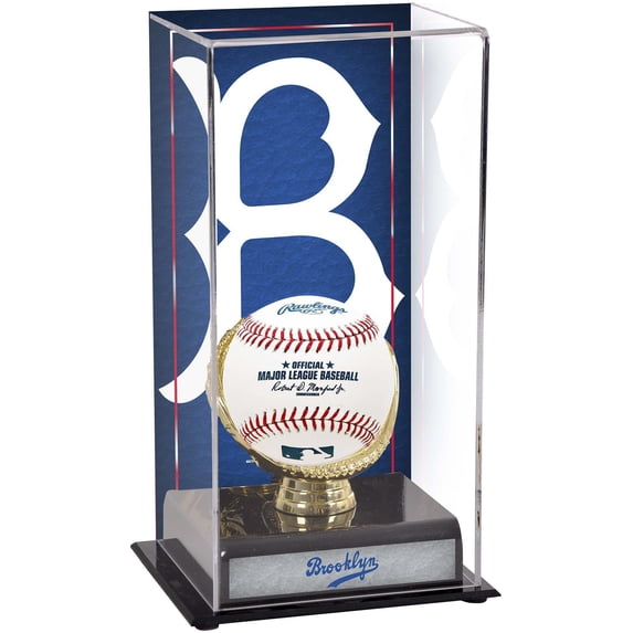 Brooklyn Dodgers Sublimated Display Case with Image - Fanatics Authentic Certified