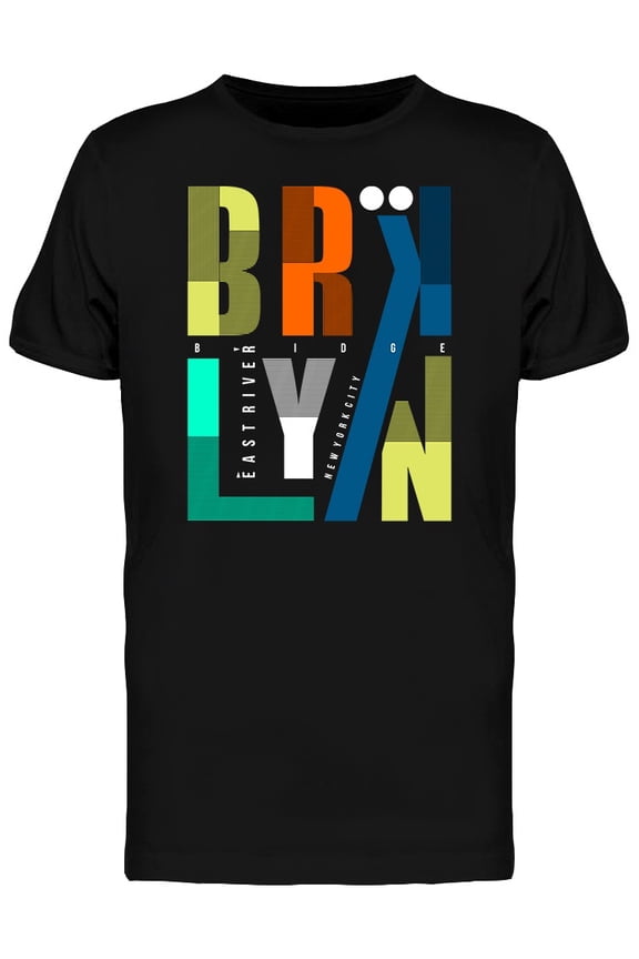 Brooklyn East River Typography Tee Men's -Image by Shutterstock