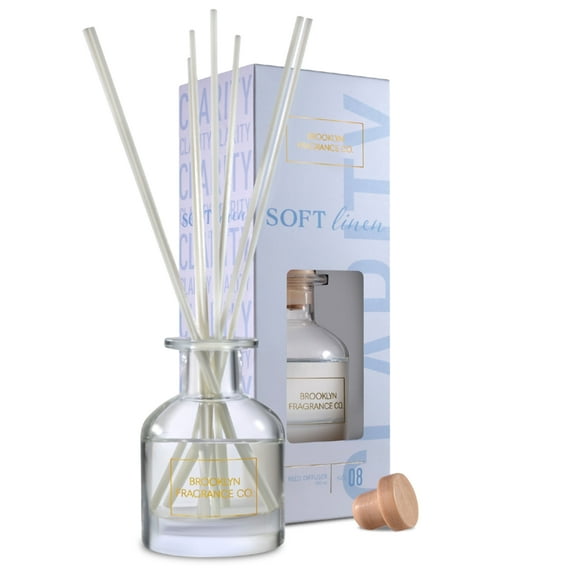 Brooklyn Fragrance Co. Aroma Diffuser- Soft Linen Scent- 100ML