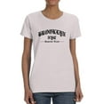 thumbnail image 1 of Brooklyn Gothic Style Banner T-Shirt Women -Image by Shutterstock, Female XX-Large, 1 of 4