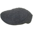 thumbnail image 1 of Brooklyn Hat Co Butcher Quilted Wool Ivy Cap (Grey - Medium / Large), 1 of 3
