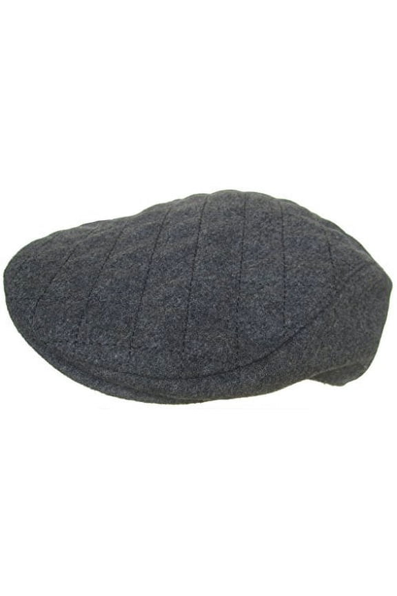 Co Butcher Quilted Wool Ivy Cap (Grey - Small / Medium)