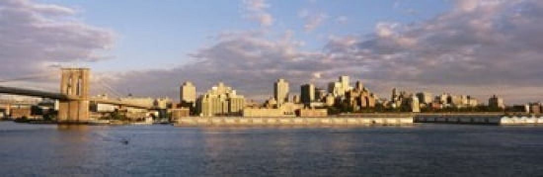 Brooklyn Heights NYC New York City New York State USA Canvas Art - Panoramic Images (18 x 6)