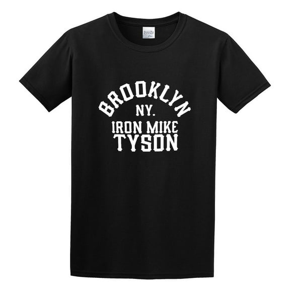Brooklyn Iron Mike Tyson Men's T shirts Black XXL