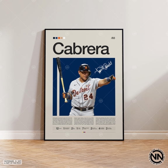 Brooklyn L.A. Dodgers Baseball Prints Player Gift Wall Decor Sports Bedroom, Unframed Poster