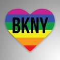 thumbnail image 1 of Brooklyn LGBT Pride State 2-Pack Decal Sticker 3.25 Inches UV Resistant Laminate | PD874, 1 of 1