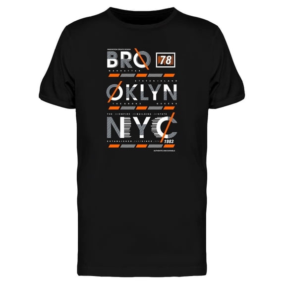 Brooklyn Lines Urban Graphic Tee Men's -Image by Shutterstock