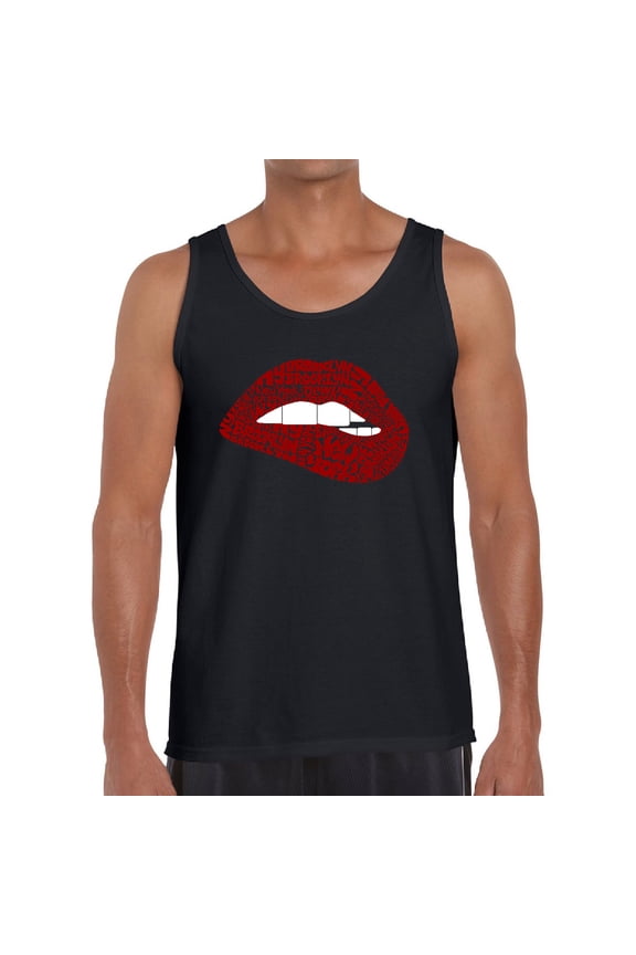 Brooklyn Lips - Men's Word Art Tank Top