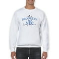 thumbnail image 1 of Brooklyn Living The Dream Sweatshirt Men -Image by Shutterstock, Male Small, 1 of 4