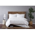 thumbnail image 1 of Brooklyn Loom Classic Cotton 200 Thread Count Solid 100% Cotton Percale 2-Piece Twin XL Duvet Set in White, Cotton , Adult, All Season, OEKO-TEX Certified, 1 of 10