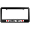 thumbnail image 1 of Brooklyn Love with Hearts License Plate Frame, 1 of 1