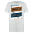 thumbnail image 1 of Brooklyn Manhattan Typography Tee Men's -Image by Shutterstock, 1 of 1
