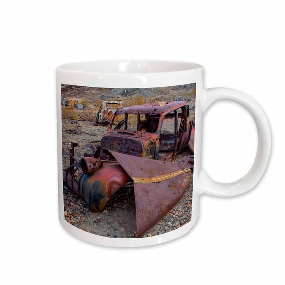 3drose, Brooklyn Mine Road, Old Dale Mining District, Mojave Desert, Ca 4., 15oz Mug