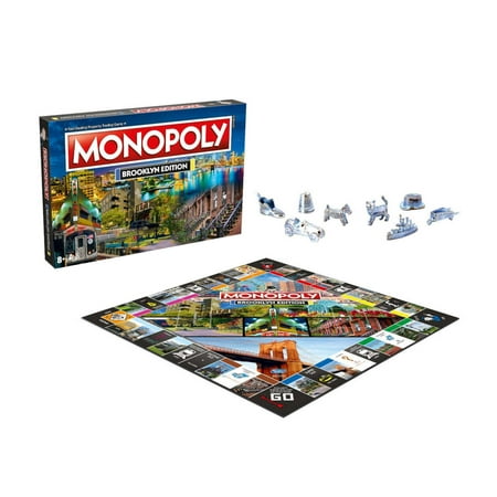 Top Trumps USA Brooklyn Monopoly Board Game