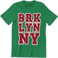 thumbnail image 1 of Brooklyn NY -New York City BK NYC Pride Classic Varsity Script Mens T-Shirt, 1 of 4