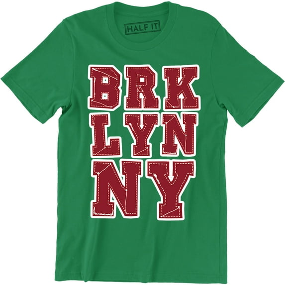 Brooklyn NY -New York City BK NYC Pride Classic Varsity Script Mens T-Shirt