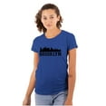 thumbnail image 1 of Brooklyn NYC Skyline New York City NY Womens Fitted Plus Size Graphic Tee Brisco Brands 2X, 1 of 5