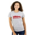 thumbnail image 1 of Brooklyn NYC Skyline New York City NY Womens Fitted Plus Size Graphic Tee Brisco Brands 2X, 1 of 5