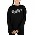 thumbnail image 1 of Brooklyn Neighborhoods - Girl's Word Art Crewneck Sweatshirt, 1 of 3