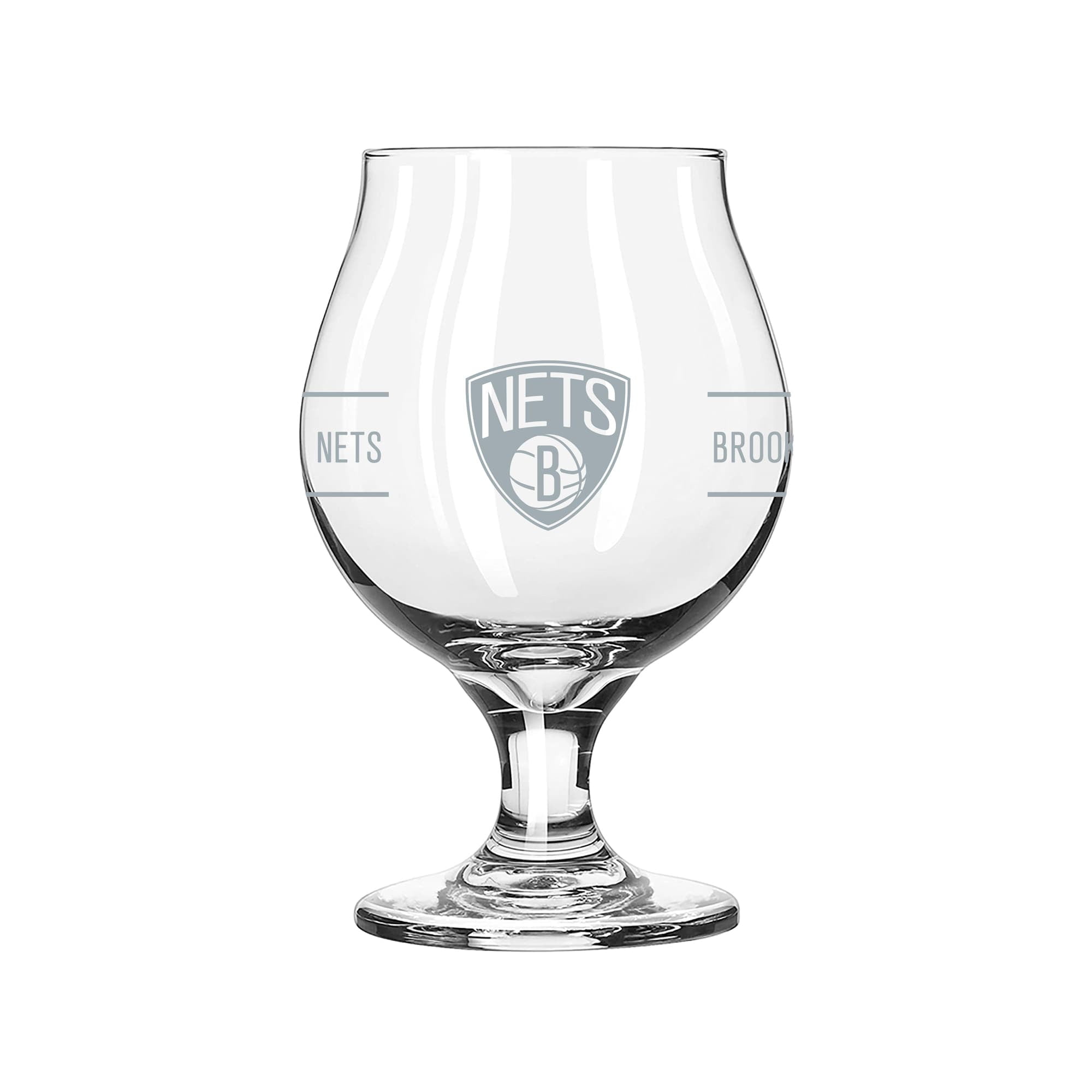 Brooklyn Nets 16oz. Belgium Glass