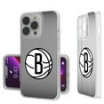 thumbnail image 1 of Brooklyn Nets Linen Logo iPhone Clear Case, 1 of 1