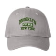 thumbnail image 1 of Brooklyn New York Borough Embroidered Baseball Cap Unisex Soft Top Sun Visor Outdoor Sport Trucker Hat, 1 of 3