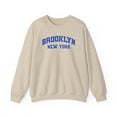 thumbnail image 1 of Brooklyn New York NY Sweatshirt Gifts Crew Neck Shirt Long Sleeve Unisex, 1 of 7