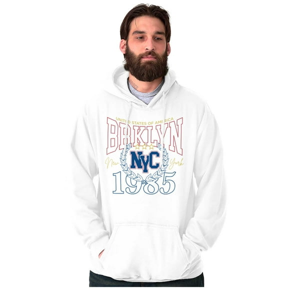 Brooklyn New York NYC United States Hoodie Sweatshirt Women Men Brisco Brands L