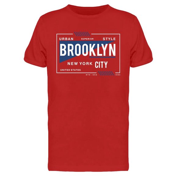 Brooklyn - New York T-Shirt Men -Image by Shutterstock, Male x-Large