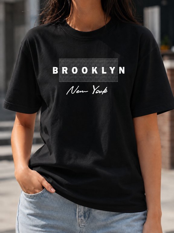 Brooklyn New York Urban Streetwear City Graphic Classic Design For Gift Giving T-Shirt, Size S-5XL