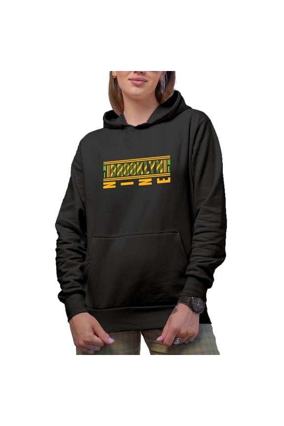 Brooklyn Nine, Black Hooded Sweatshirt or Hoodie, 3XL