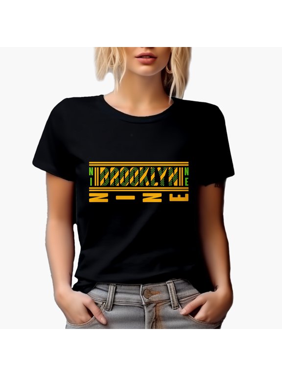 Brooklyn Nine, Black T-Shirt, Large