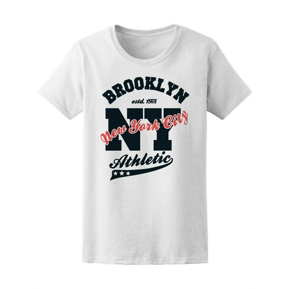 Brooklyn Ny Athletic 78 T-Shirt Women -Image by Shutterstock, Female Small