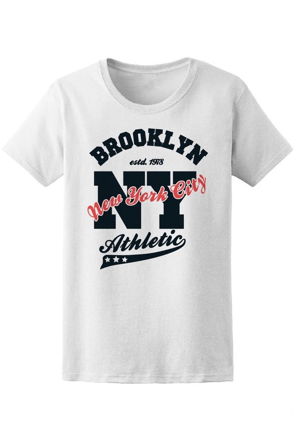 Brooklyn Ny Athletic 78 T-Shirt Women -Image by Shutterstock, Female x-Large