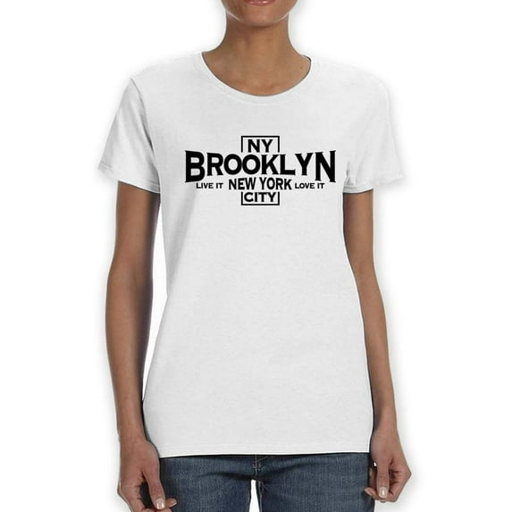 Brooklyn Ny T-Shirt Women -SPIdeals Designs, Female Small