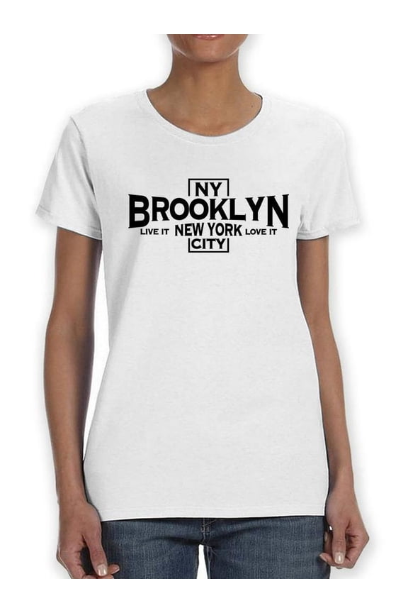 Brooklyn Ny T-Shirt Women -SPIdeals Designs, Female XX-Large