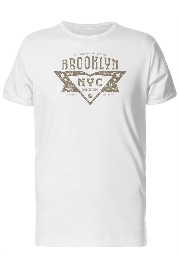 Brooklyn Nyc Estd 1974 T-Shirt Men -Image by Shutterstock, Male Medium