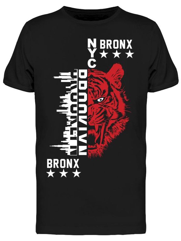 Brooklyn Nyc, Red Tiger T-Shirt Men -Image by Shutterstock, Male Small