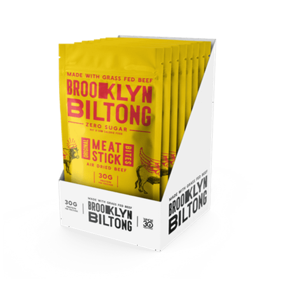 Brooklyn Original Grass Fed Beef Bites 2oz (Case of 8)