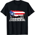 thumbnail image 1 of Brooklyn PUERTO RICO BROOKLYN BRIDGE T-Shirt Shirts, 1 of 6