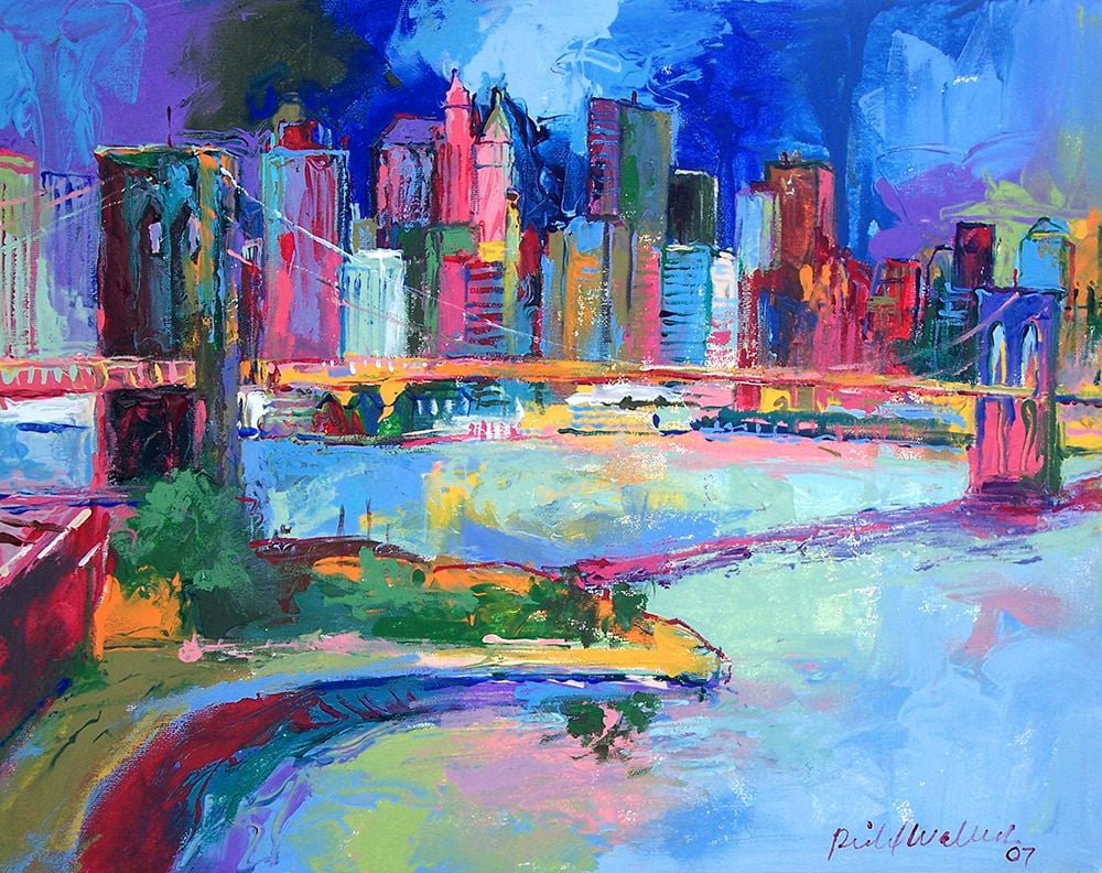 Brooklyn Poster Print Richard Wallich (24 x 18)