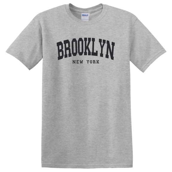 Brooklyn Preppy Aesthetic College Oversized Minimalist Sport Fan Graphic T-Shirt